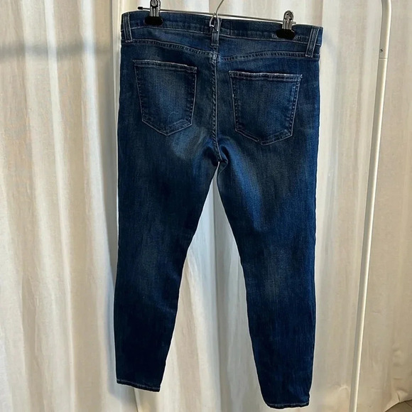 Stiletto Sahara Destroy Blue Skinny Mid-Rise Denim Jeans, Size 30 - Picture 9 of 9